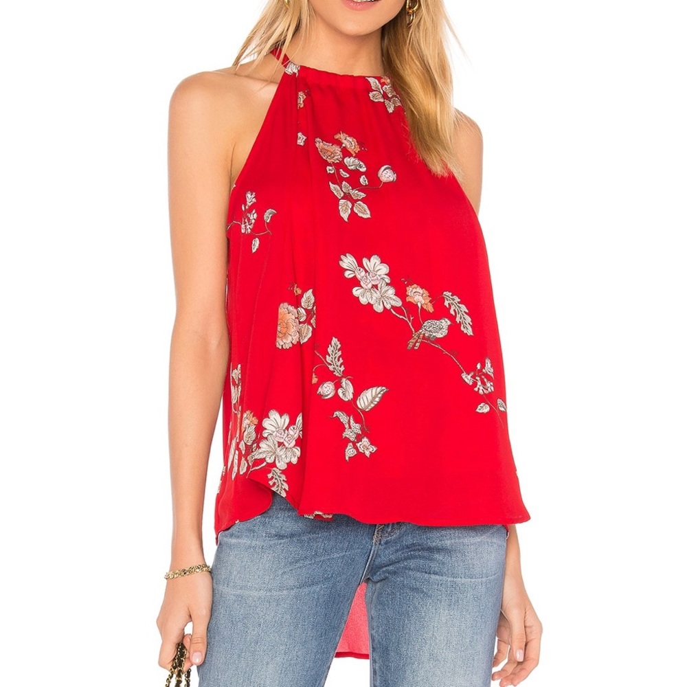 Red Laura Top